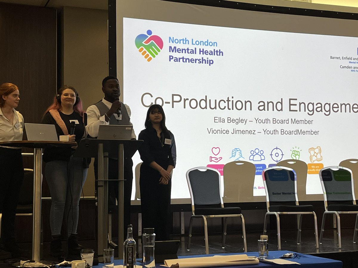 Great CYPMHS conference @BEHMHTNHS , @CI_NHS with specific focus on Co-production today.
