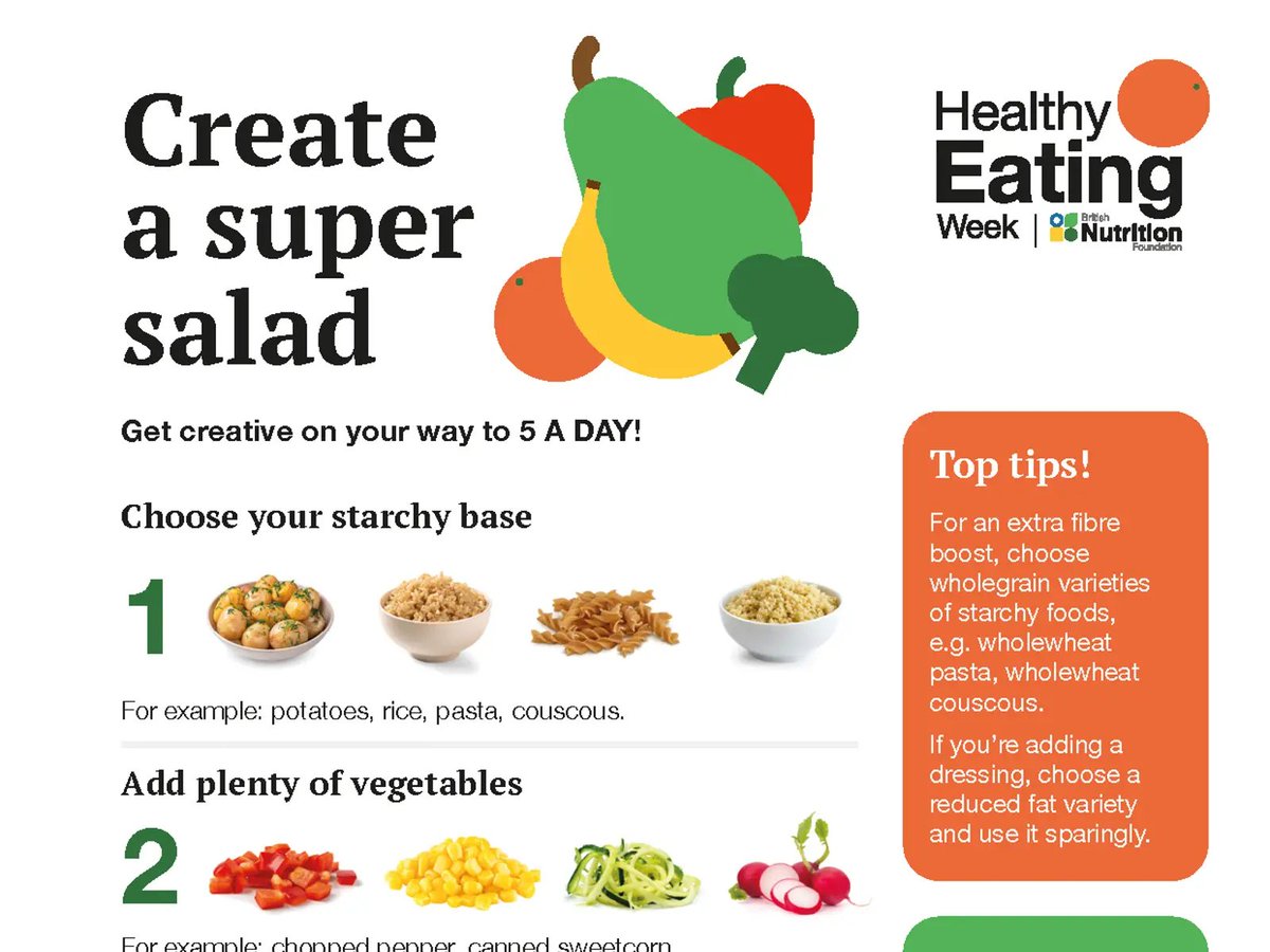 Day 4 of Healthy Eating Week 2024 
Focus on Fibre 
Fibre is important for keeping the digestive system healthy. Most of us need to increase our fibre intake.