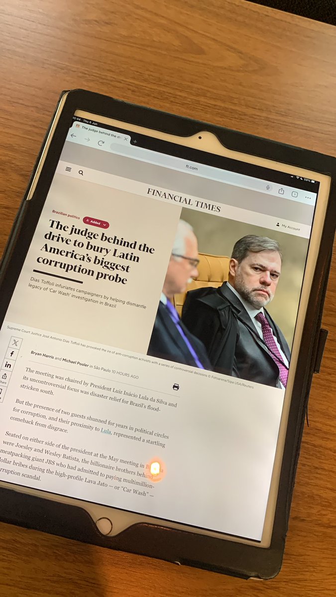 paulobilyk's tweet photo. Na primeira página do Financial Times de hoje. E será só o começo. A conta pagamos todos. https://t.co/MyzDmYugNm