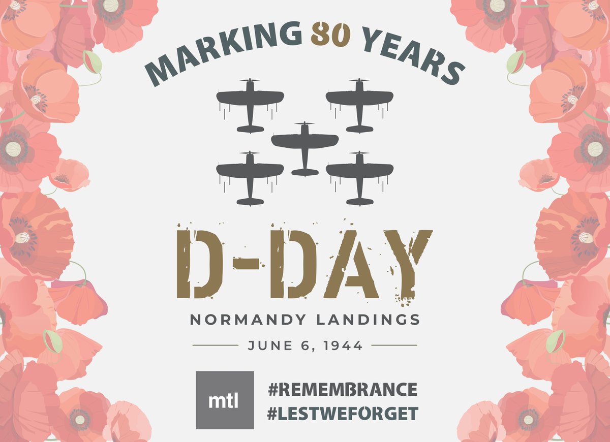 Marking 80 years since D-Day. Forever in our memory are the heroes who battled with outstanding bravery. We will remember them.🌹

#lestweforget #DDay #remembrance #DDay80 #DDay80thanniversary