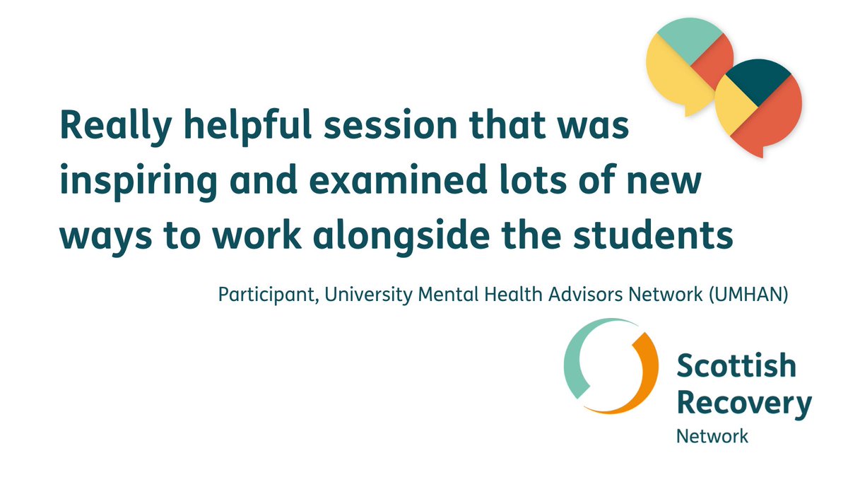 ScotRecoveryNet's tweet photo. Today our Projects Officer @LesleyScotNet has been sharing all things #CHIME &amp; #PeerSupport @UMHANUK lunchtime learning session.

Thanks to all who were involved 🧡

#MentalHealth #Recovery #TheFutureIsPeer https://t.co/XJbRPbUHES