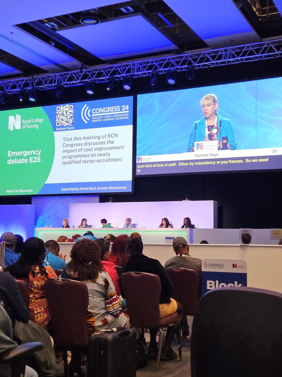 fallonnats's tweet photo. How are we going to fill the many nursing vacancies and educate nurses in post so that they can step into more senior roles if investment is not going into recruitment and education #RCN24 emergency debate, thankyou for highlighting the issues of newly qualified nurses are facing https://t.co/mr0UXqsSkD