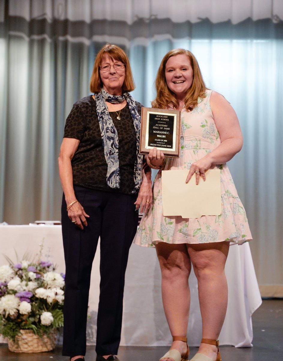 Last night's RHS Academic Hall of Fame Inductees!