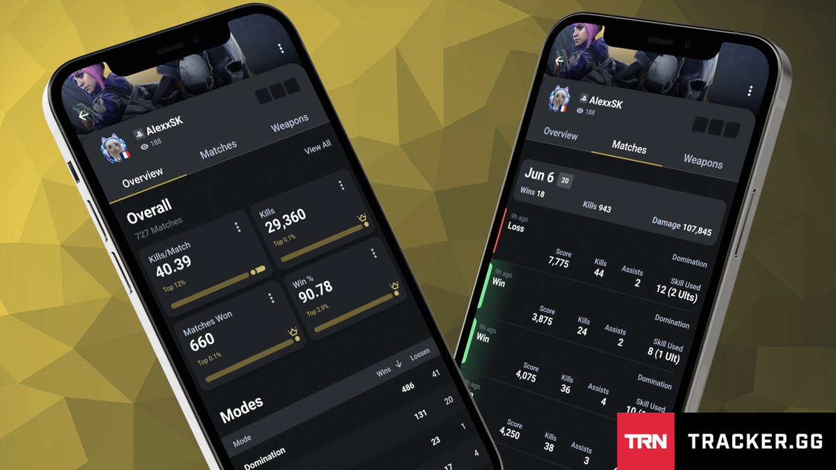 trackernetwork's tweet image. #XDefiant stats now available on our mobile app!

Get it here: go.tracker.gg/xdefiant-mobile