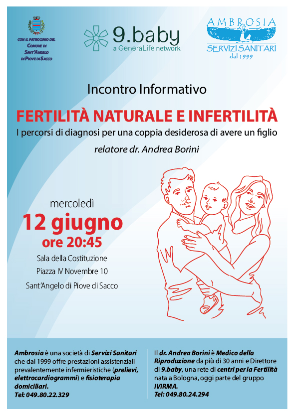 9puntobaby's tweet photo. Informare sui percorsi che possono aiutare a realizzare il desiderio di diventare genitori è per noi da sempre un must.
Il 12/06 @BoriniAndrea partecipa ad un incontro informativo aperto al pubblico dedicato ad approfondire queste tematiche.
Se siete in zona, non perdetevelo. https://t.co/8oTtM2EglF