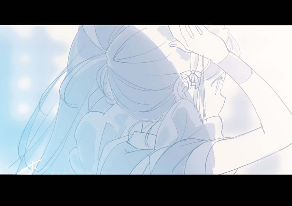 ブルアカ「青みシリーズ #ブルアカ 」|みつはしたえこ🎨のイラスト