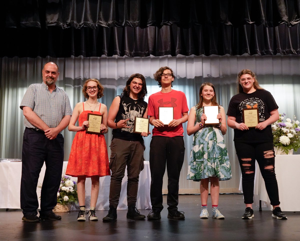 More Underclassmen Award Winners!