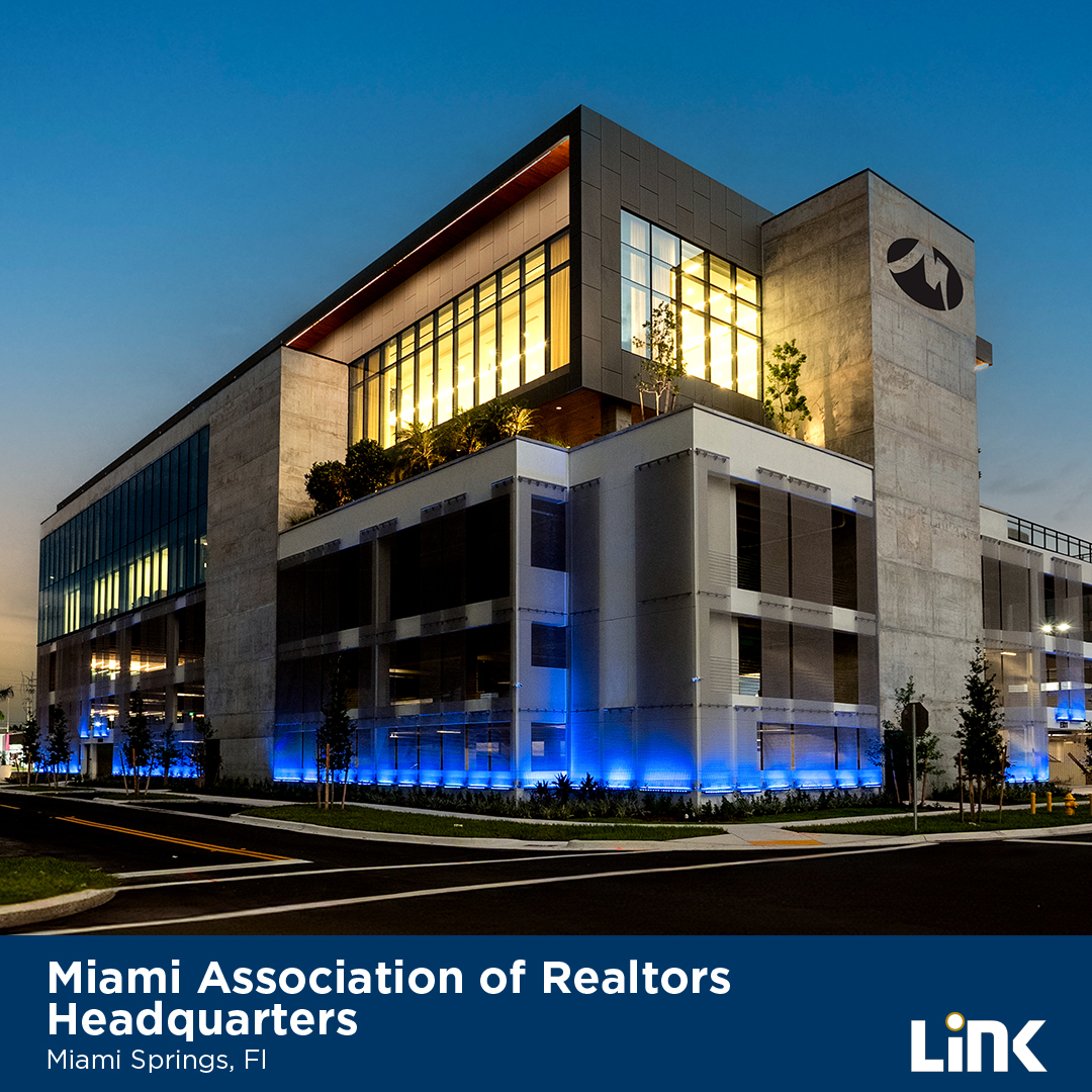 LinkConstGroup's tweet photo. Link proudly introduces the newly completed Miami Association of Realtors Global Headquarters in the charming City of Miami Springs!  @themiamirealtors @rsp.design @sharpeprojectdevelopments https://t.co/2GuJQculJc