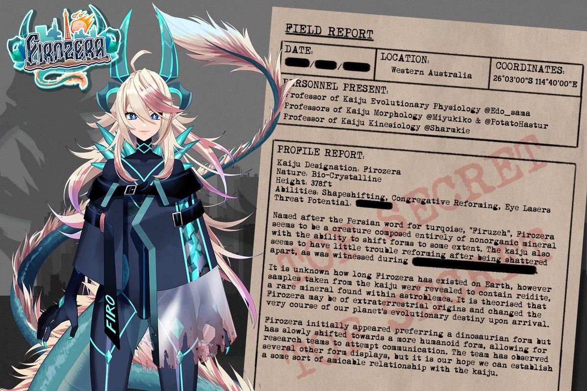 firozera's tweet image. ☄️𝘼 𝙙𝙞𝙨𝙖𝙨𝙩𝙧𝙤𝙪𝙨 𝙞𝙣𝙩𝙧𝙤𝙙𝙪𝙘𝙩𝙞𝙤𝙣 𝙖𝙬𝙖𝙞𝙩𝙨...☄️
An aimless visitor from space but one that has been on Earth for longer than all lifeforms, lying in wait - hidden just beneath the surface.
The top secret documents have been revealed!