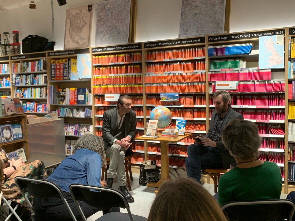 FMcMAssociates's tweet photo. We've had a wonderful week with bestselling author, Antoine Laurain, celebrating the publication of his new novel, #FrenchWindows! @GallicBooks
'A delicious jeu d'espirit' β @thetimes
Thank you to the lovely team at @StanfordsTravel and @RomfordBooks for hosting Antoine https://t.co/UBwDVT4Wr8