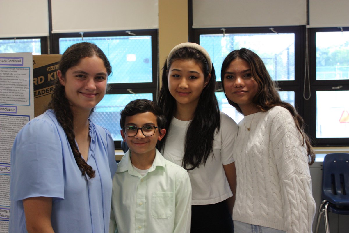 On Tuesday we hosted the 14th Annual Science Research Symposium. Over 50 research projects were presented in addition to displays from the AP Research, Engineering, and Robotics students.