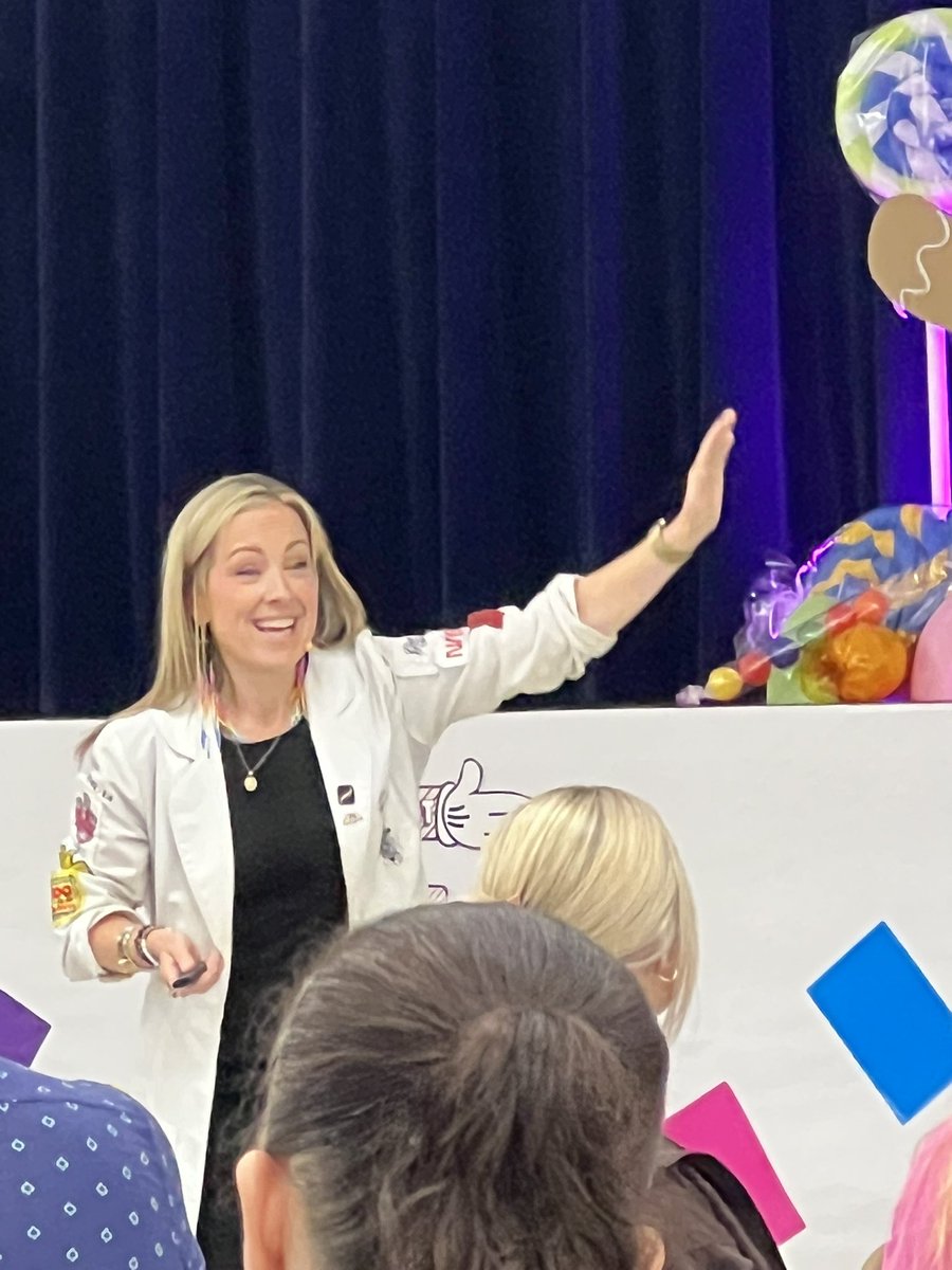 <a href="/CarrieJoWallace/">Carrie-Jo Wallace</a> inspiring us in #RobinsonISD. “If you don’t have a dream, you can’t have a dream come true.”