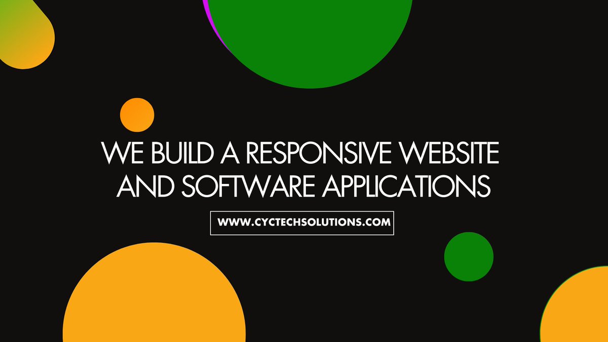 cyctechservices's tweet image. Let’s connect and discuss how we can build your digital storefront!

#cyctechsolution #ResponsiveDesign #MobileFirst #UserExperience #WebDevelopment