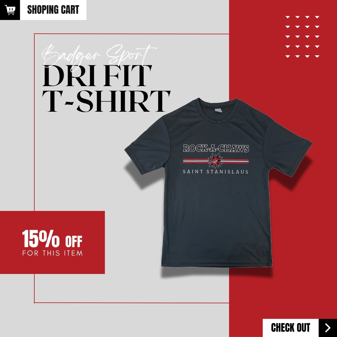 StanislausRocks's tweet image. Stay cool and stylish with our Badger Sport Dri Fit T-shirt! This shirt features advanced sweat-wicking technology to keep you comfortable and dry all day long.
Use code COOL15 at checkout to get 15% off this item from now until June 11.
Click here: sscrockshop.com/discount/COOL1…
