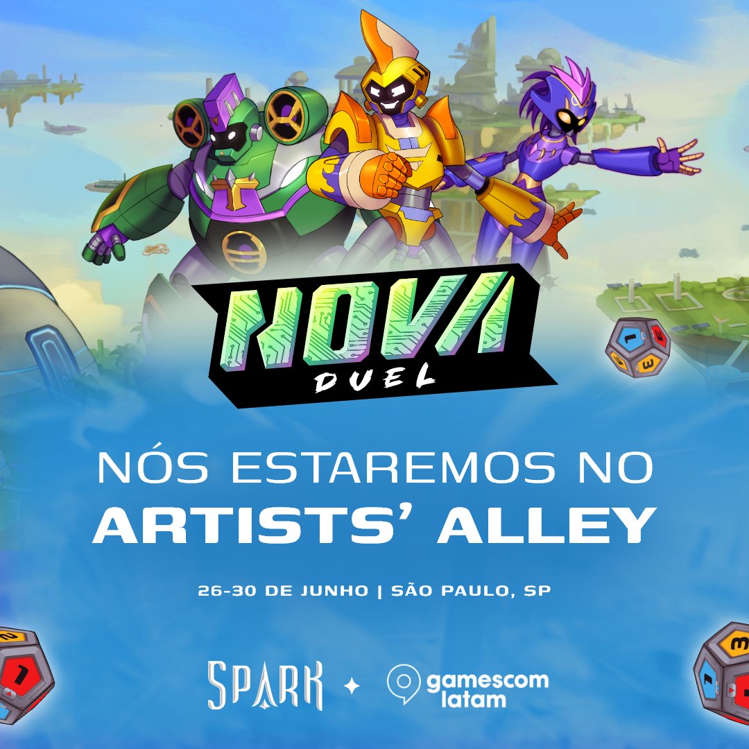 nova_duel's tweet photo. Estaremos na @gamescomlatam 
O maior evento do mundo, agora no Brasil!
Serão 5 dias de evento insano!

Se você quer bater um papo sobre outsourcing pra games procura nossa equipe da @SparkStudioGG 

Se você quer conhecer nosso jogo cola no nosso stand!

#gamescomlatam https://t.co/G4TVaHm5uT