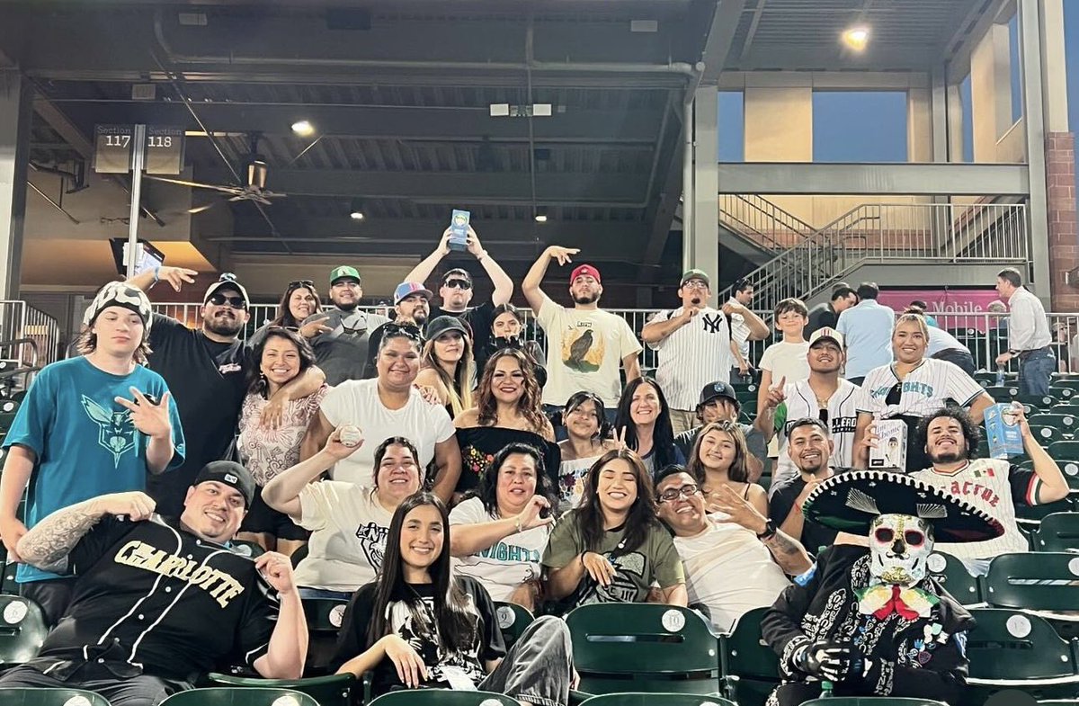 CarHooliganz's tweet photo. Thank you for having us @KnightsBaseball we had a blast!! Can’t wait to do it again 💪🏼 #CLTKnights #HispanicHeritageKnight #CarolinaHooliganz https://t.co/mogdyJPnmb