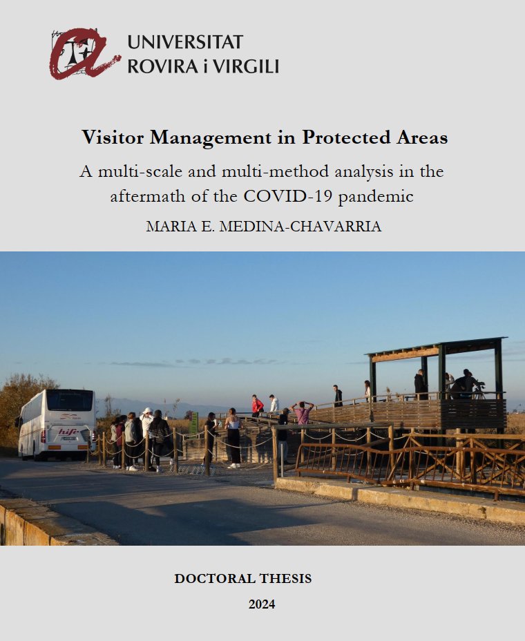 MerizuNic's tweet photo. My doctoral thesis, within the Tourism and Leisure Program at the Universitat Rovira i Virgili (Spain), is now available online. 
Thanks to the Martí i Franquès Research Fellowship Programme for the opportunity given.
https://t.co/6zmXxTncy1 https://t.co/tLFkikKz64