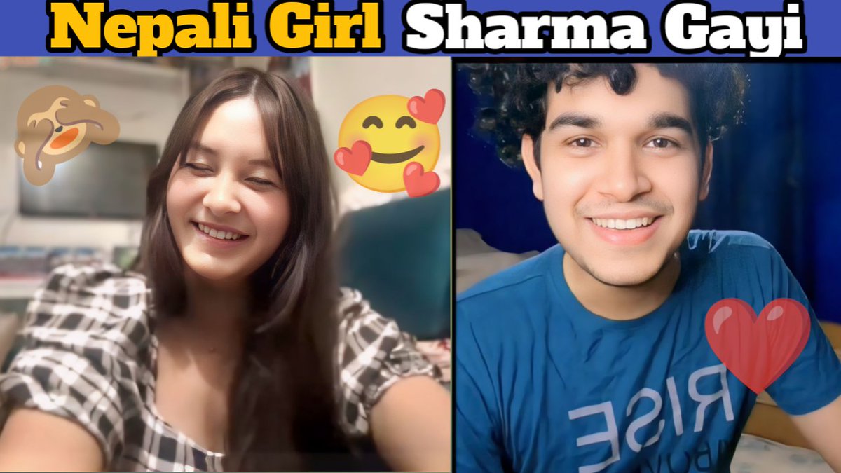 7Gamologger's tweet photo. Don't miss this new video😍
#omegle #ometv #nepali #nepal #nepaligirl #bhaveshvashodia
https://t.co/M6RC5wD61Q https://t.co/Fg59Tun0aB