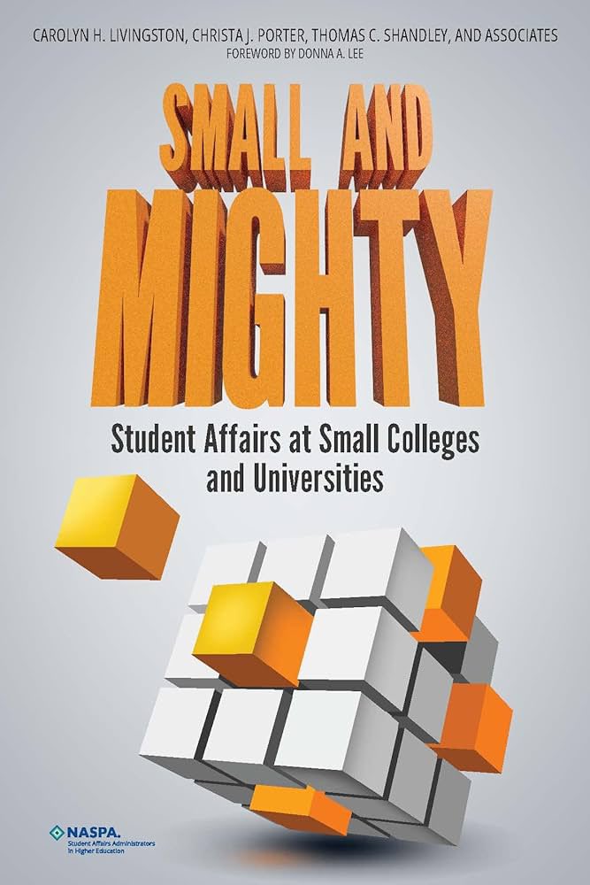 NASPAscu's tweet photo. Interested in winning a FREE copy of the book Small and Mighty: Student Affairs at Small Colleges and Universities? Participate in our Instagram Giveaway (@NASPAscu) for a chance to get a copy delivered right to your mailbox!

Giveaway closes, Friday, July 5th!  Good Luck! https://t.co/SRhrEQxreu