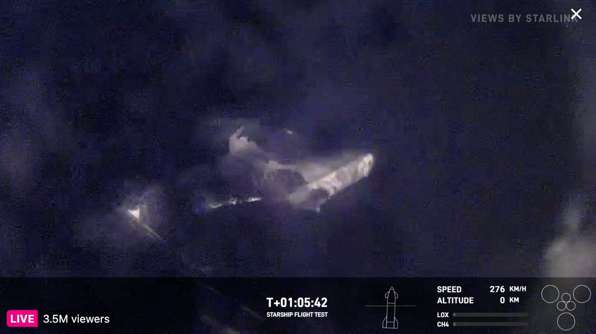 <a href="/DJSnM/">Scott Manley</a> Starship completes its 4th test mission with a (seemingly, mostly) successful vertical landing in the Indian Ocean:
russianspaceweb.com/chronology_XXI…