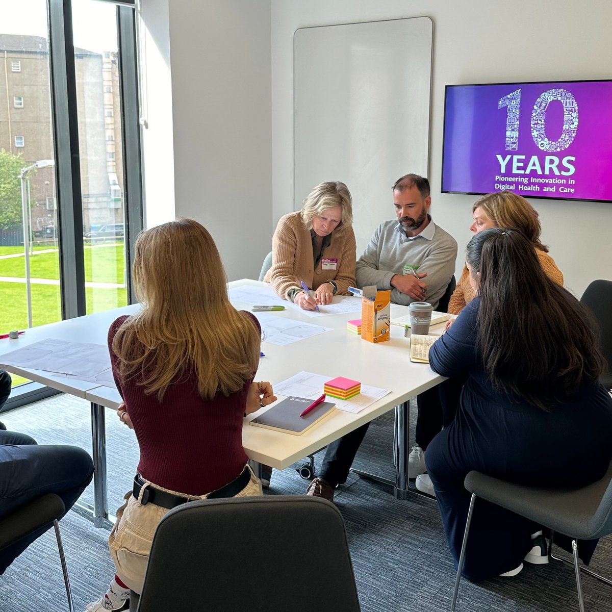 dhiscotland's tweet photo. We had an incredible workshop today with insightful discussions and in-depth mapping of key opportunities/challenges. Participants experienced cutting-edge VR/XR simulations @NHS_Education  

Thank you to everyone who contributed today! https://t.co/7oLBGDPI9x