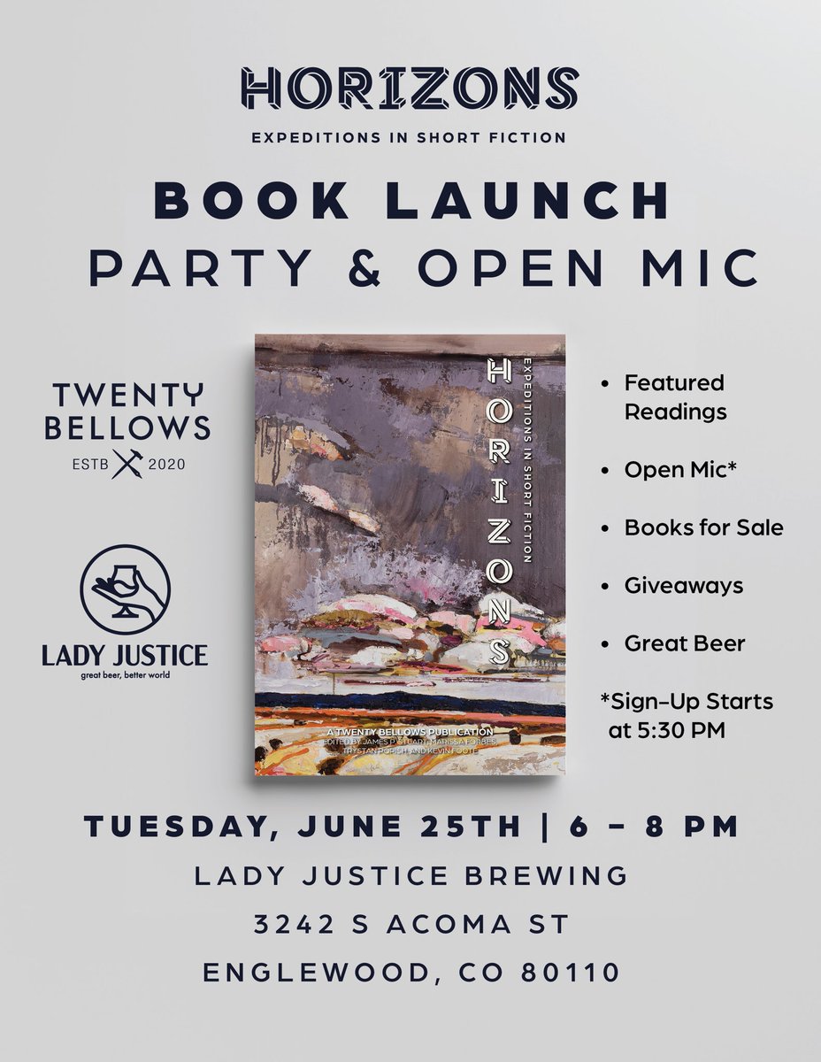 rachelsdempsey's tweet image. Come celebrate with us! #denver #literaryevent