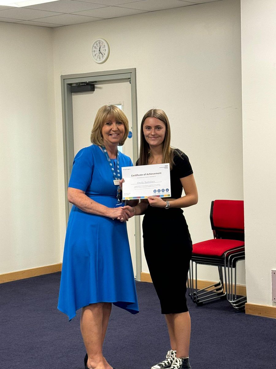 Monday PHU hosted our first T-Level celebration event, honouring the students and their supervisors. Joined by our chief nurse, chief officer and chairman of the board we were able to spend this time soaking in the excellence which is in bountiful supply here at PhU. #T-Levels