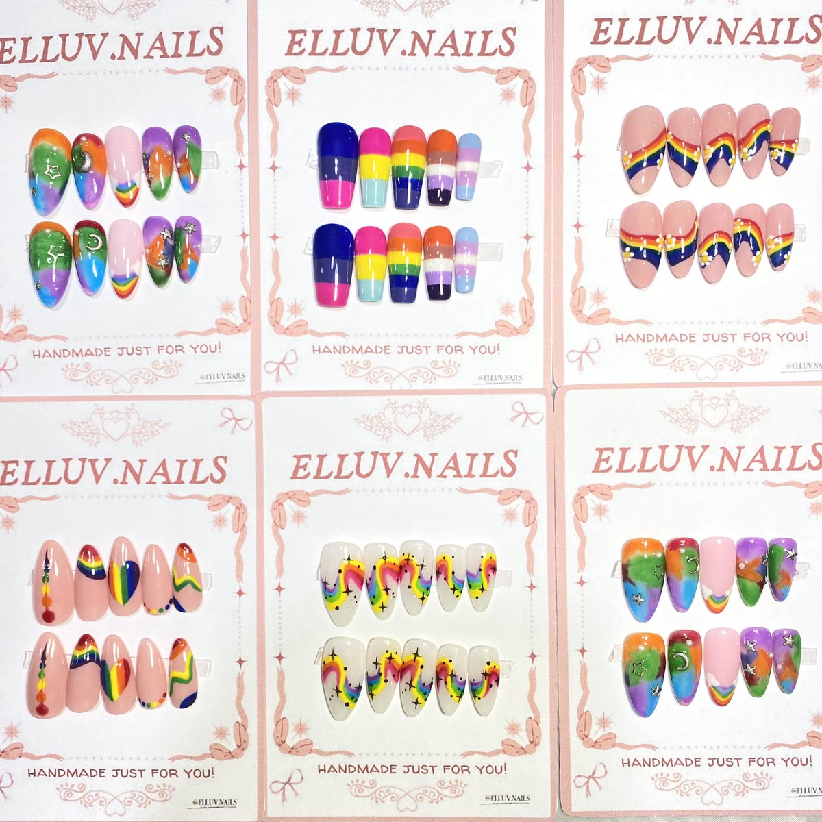 elluv_ph's tweet photo. Hello everyone! I'm excited to announce that i will be boothing tomorrow at  TABLE 23 @KomiketPH PRIDE until June 9! I will also be selling my pride nails~ stocks are limited so be sure to visit my booth! 🥹 I can't wait to see you all and share my art with the community! 🥹💕 https://t.co/LvjwhZpOkx