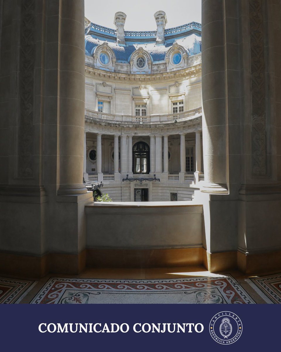 Declaración conjunta de los Líderes de Argentina, Alemania, Austria, Brasil, Bulgaria, Canadá, Colombia, Dinamarca, España, Estados Unidos, Francia, Polonia, Portugal, Reino Unido, Rumania, Serbia y Tailandia sobre Gaza

📎cancilleria.gob.ar/es/actualidad/…