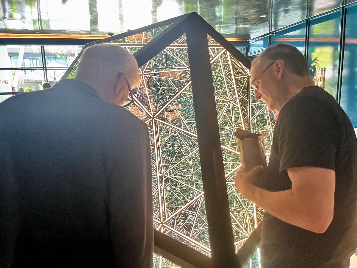 Wildaboutmusic's tweet photo. What an electrifying time I had yesterday getting to know @PhilRosenthal’s buddy @TedDanson at @green4EMA’s #EMAImpact Summit — Where Everybody Knows You’re Green. Hear our podcast with Ted & Ted’s new podcast with Woody Harrelson (sometimes) next week! https://t.co/fLABu7gQ7j