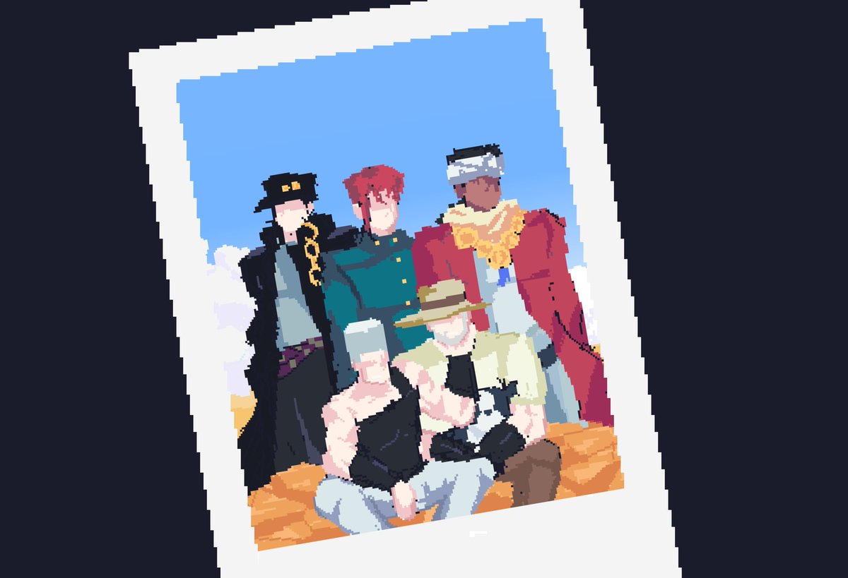 hei_104's tweet photo. Stardust Crusaders
#JJBA #STARDUSTCRUSADERS #PixelArt #Jjba3 https://t.co/7UICOueW7G