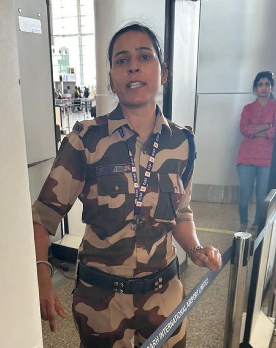 Breaking : CISF suspends the constable who slapped #KanganaRanaut at Chandigarh Airport. 

She sacrificed her career for the pride of her people and family.