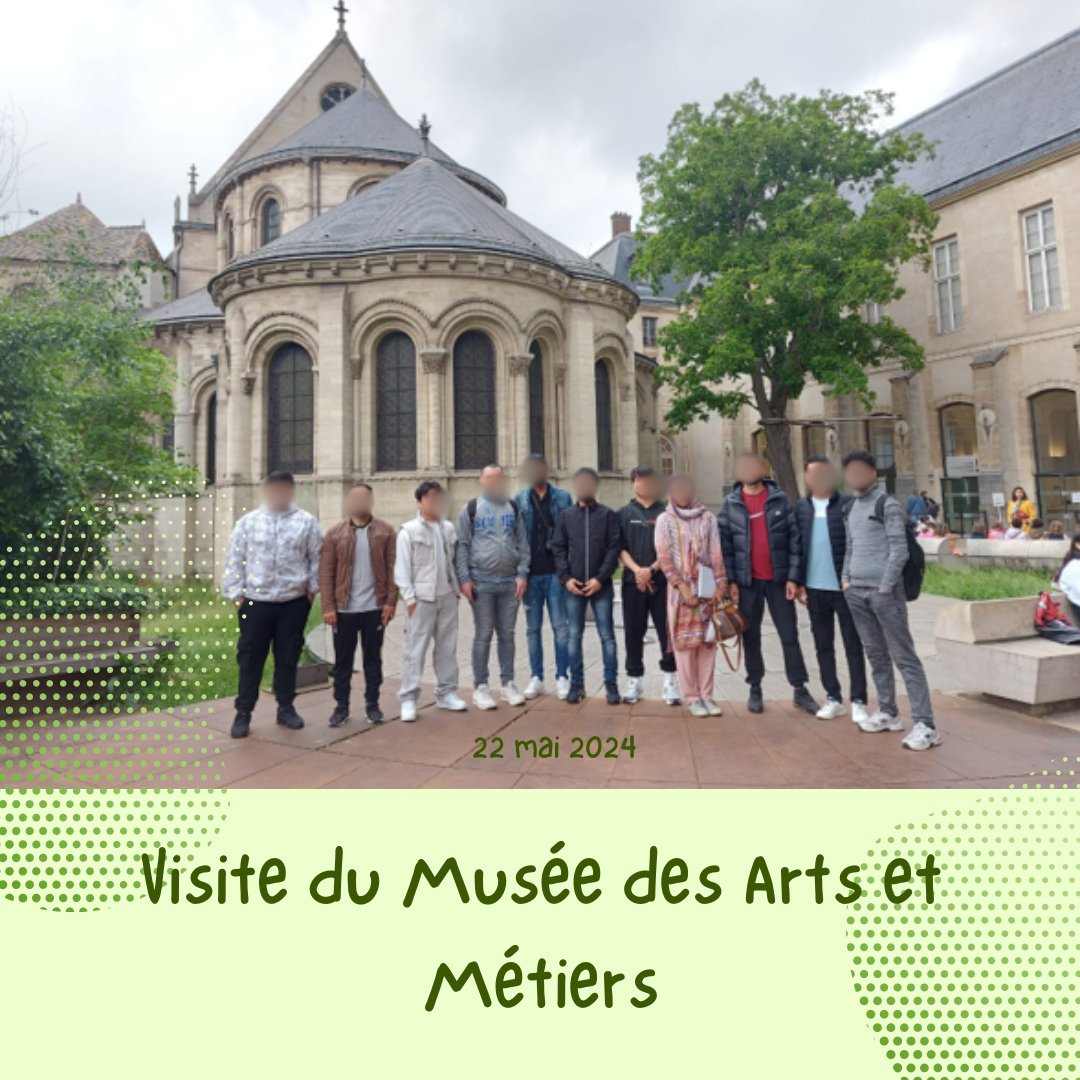 Visite du musée des Arts et des Métiers
Le 22 mai dernier, notre formatrice Yana Sennikova a organisé une sortie Musée des Arts et Métiers. 14 apprenants y ont participé. Pour en savoir plus:
associationfaire.blogspot.com/2024/05/visite…