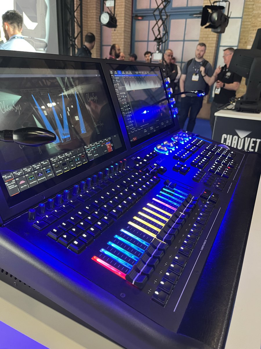 ChamSysLtd's tweet photo. 🚀 Step into future lighting control with @chamsysltd MagicQ MQ500M+ Stadium Console! 🌟 Join us at Booth C10 at #ABTTTheatreShow 2024 - experience ultimate versatility and power!
@theabtt
#chamsys #magicq #MQ500M+ #lightingcontrol #ABTT2024 #studiolighting #theaterproduction https://t.co/VVrR2Mea3R
