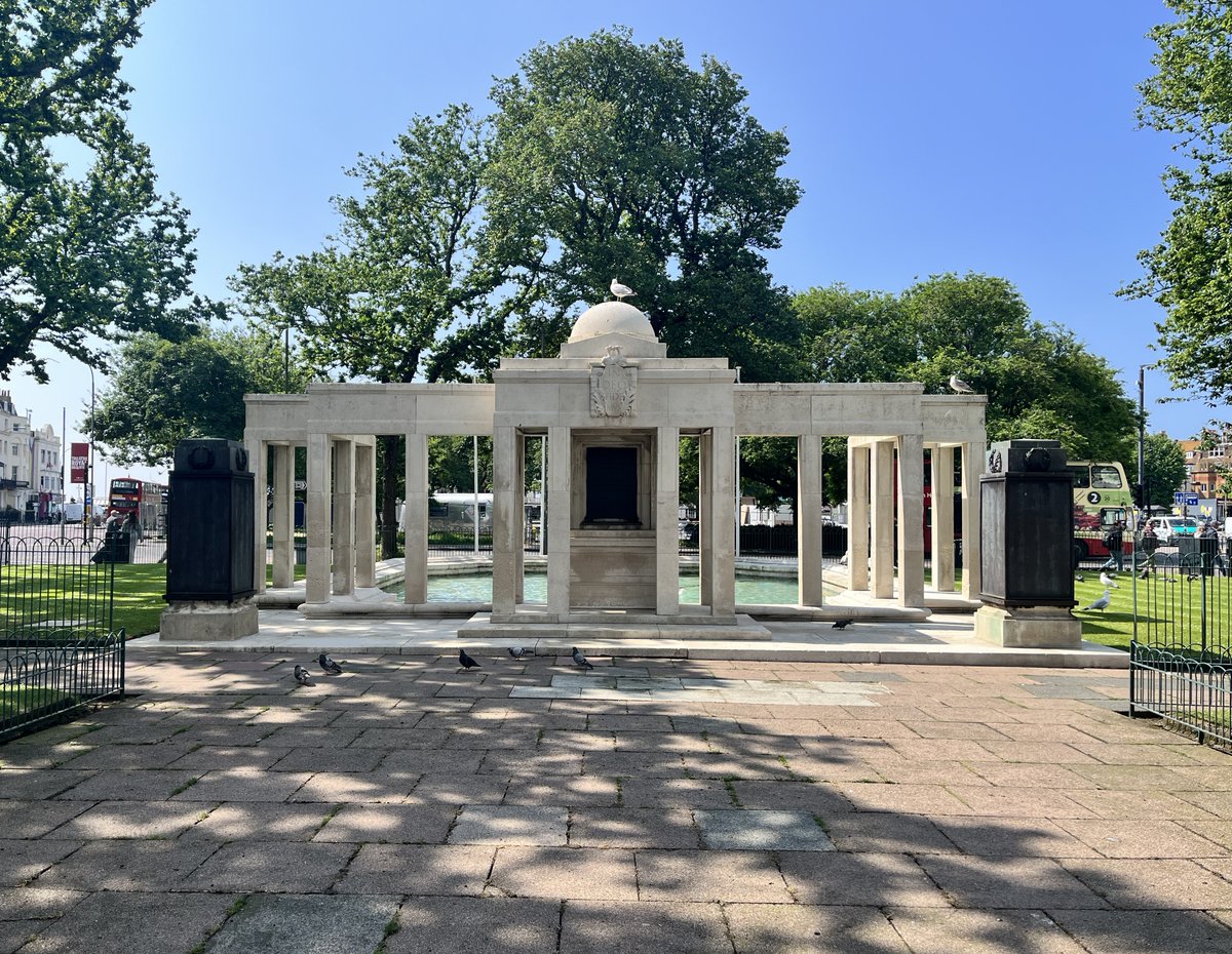 BrightonHoveCC's tweet image. In time for the 80th anniversary of the D-Day landings this week, we’ve given The War Memorial at the Old Steine some much-deserved care and attention.

Specialist contractors carefully cleaned the memorial and our City Parks team filled the water, cleared and cut the grass.