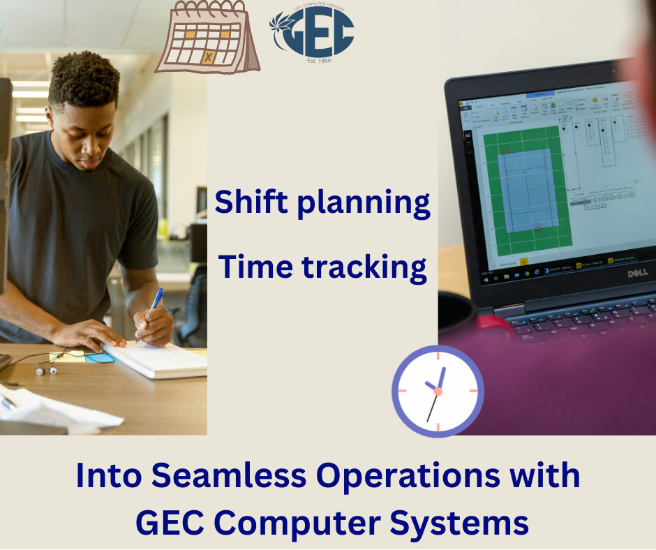 CasinoSchedEase's tweet image. Streamline operations with GEC Computer Systems! Our automated, cloud-based scheduling solutions turn headaches into efficiency. Say goodbye to paper clutter for a paperless future! #GECComputerSystems #EfficientScheduling