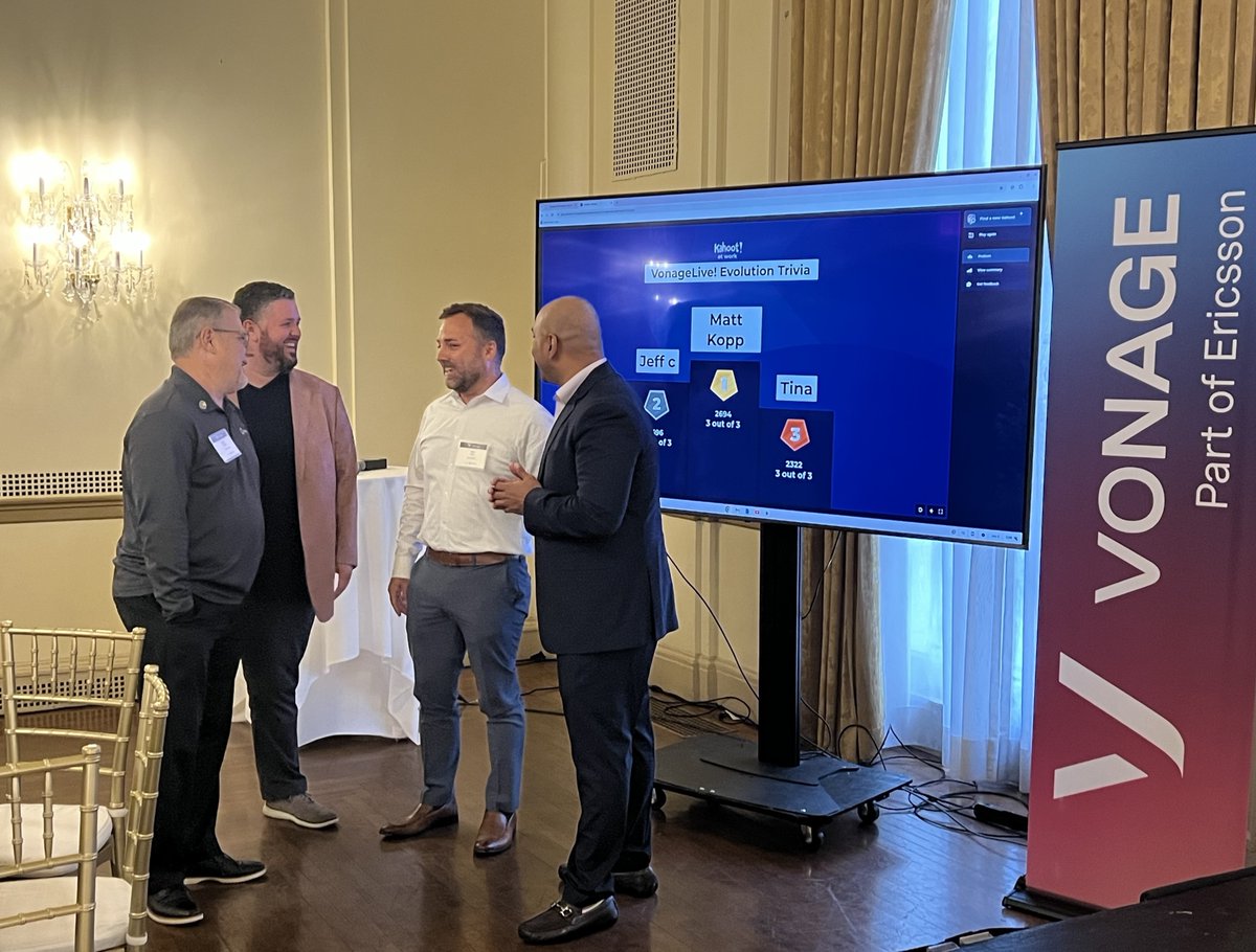 AskConvergent's tweet photo. Huge thanks to @Vonage for inviting us to their event in NYC yesterday. The Convergent team had an incredible time discovering opportunities to shape the future of the channel together. Can’t wait for next year! 🚀 https://t.co/Zev6avhhJ7