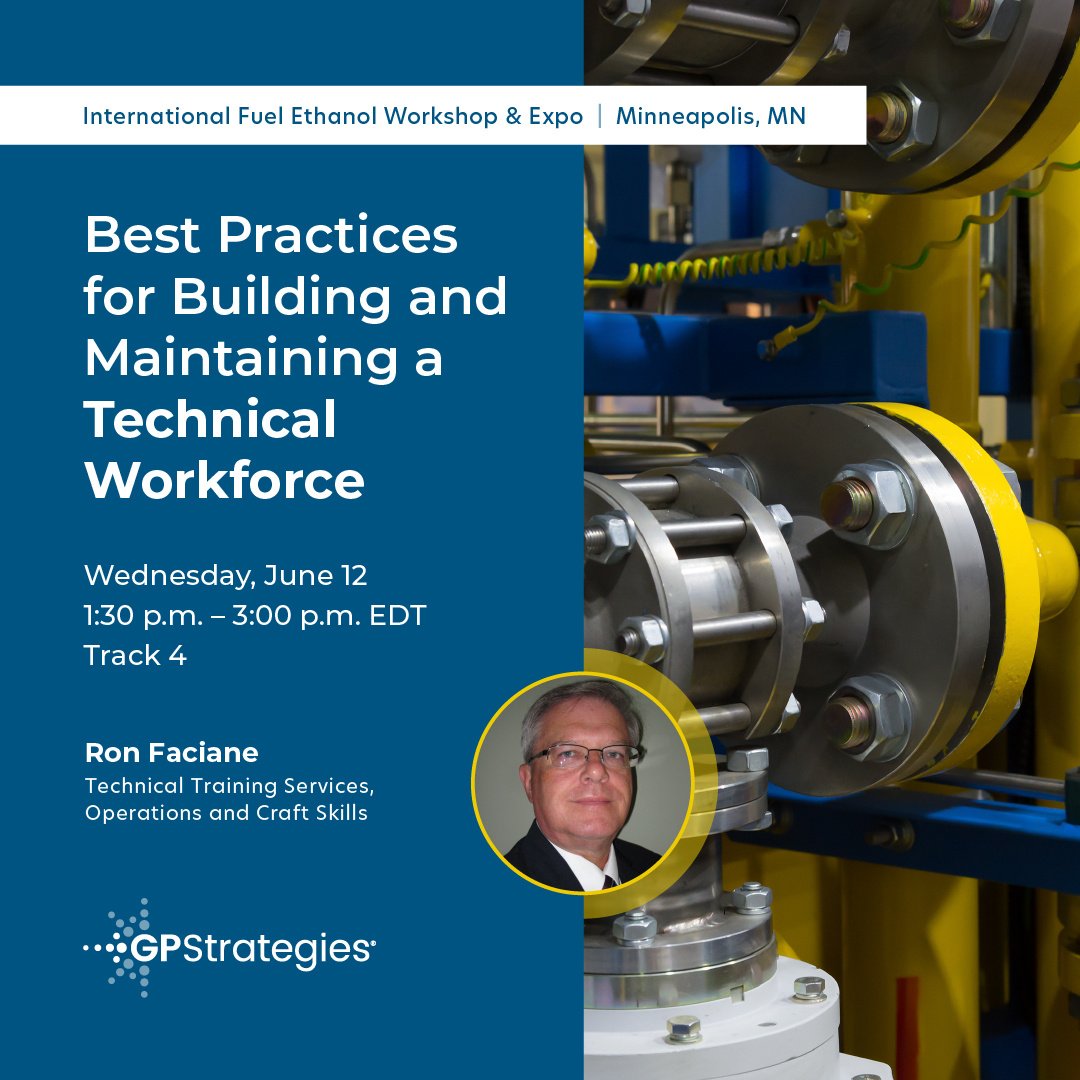gpcorp's tweet image. Are you attending FEW International on June 12th? Join Ron Faciane to explore best practices for building safer operations and improved performance.
#FEWInternational #TechWorkforce #BestPractices #IndustryEvent #TechLeadership