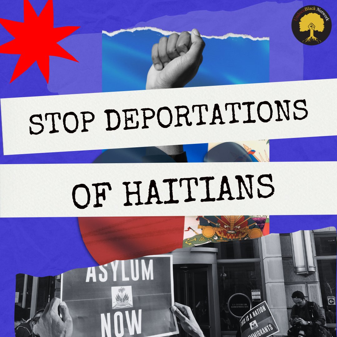 During Haiti’s unrest, U.S. sent charter flights to bring back citizens. Yet deportation flights amidst rampant violence Haiti, including women and babies continue. This is why #ImmigrationIsBlackIssue. @Sec_Blinken