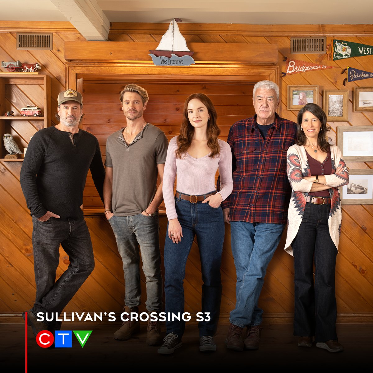 CTV (@ctv) on Twitter photo Back to Sullivan's Crossing we go!🚗🏕️
<a href="/MorganKohan/">Morgan Kohan</a>, <a href="/ChadMMurray/">Chad Michael Murray</a> and <a href="/ScottGPatterson/">Scott G. Patterson</a> return for Season 3 of #SullivansCrossing!
#BellMediaUpfront Back to Sullivan's Crossing we go!🚗🏕️
<a href="/MorganKohan/">Morgan Kohan</a>, <a href="/ChadMMurray/">Chad Michael Murray</a> and <a href="/ScottGPatterson/">Scott G. Patterson</a> return for Season 3 of #SullivansCrossing!
#BellMediaUpfront