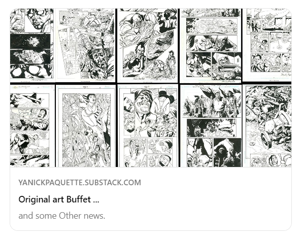 Original art Buffet ... , by <a href="/YanickPaquette/">Yanick Paquette</a> open.substack.com/pub/yanickpaqu…