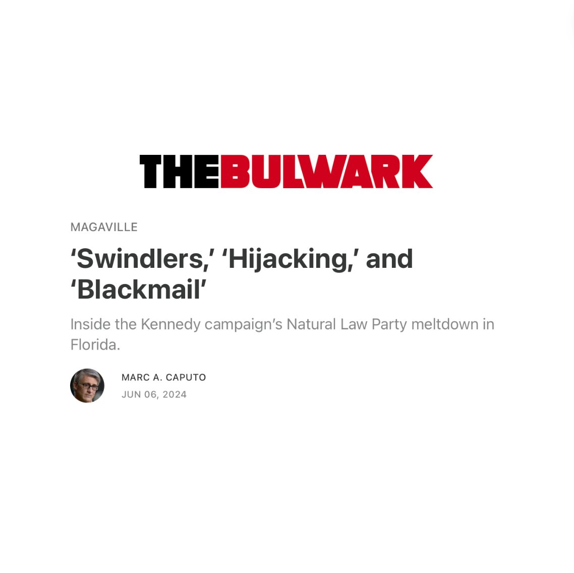 realRFKJr's tweet image. Looks like @RobertKennedyJr's campaign may have broken the law in their efforts to get on the ballot in Florida.

A shady campaign behind a shady candidate.