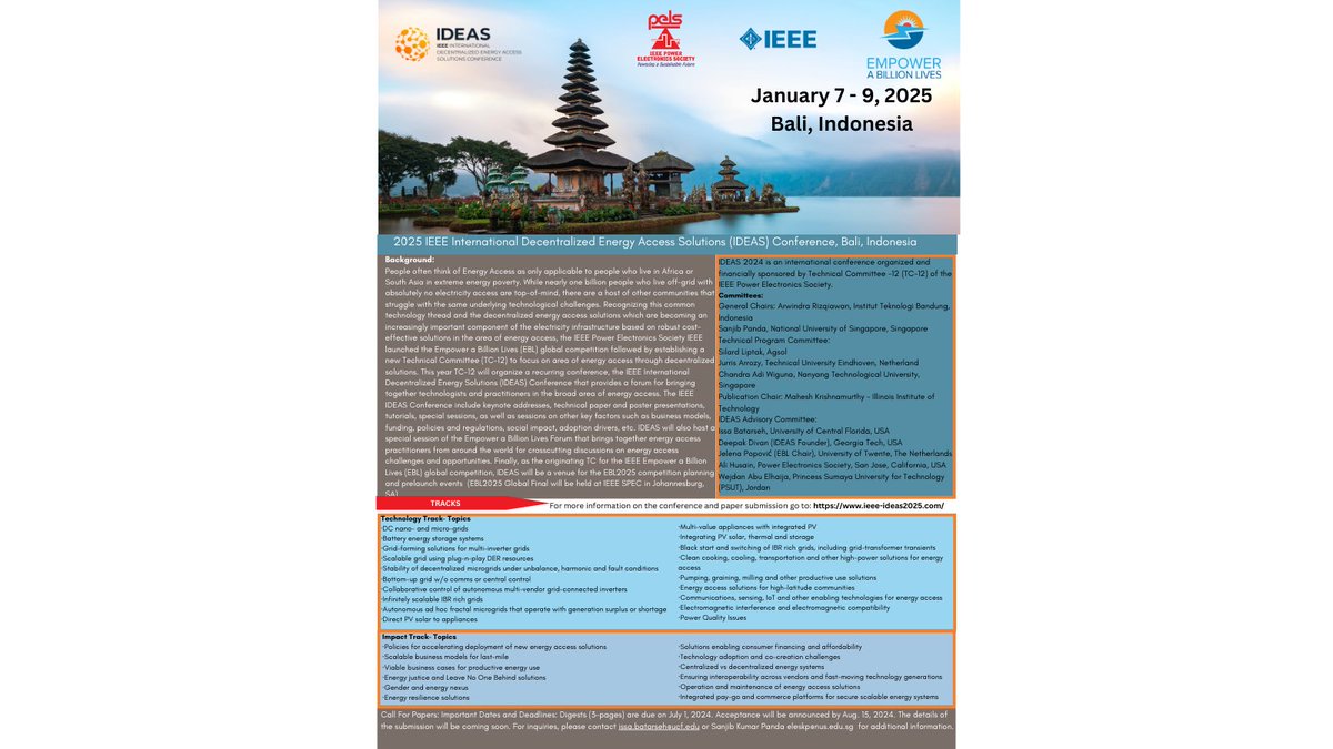 IEEE Empower A Billion Lives tweet media