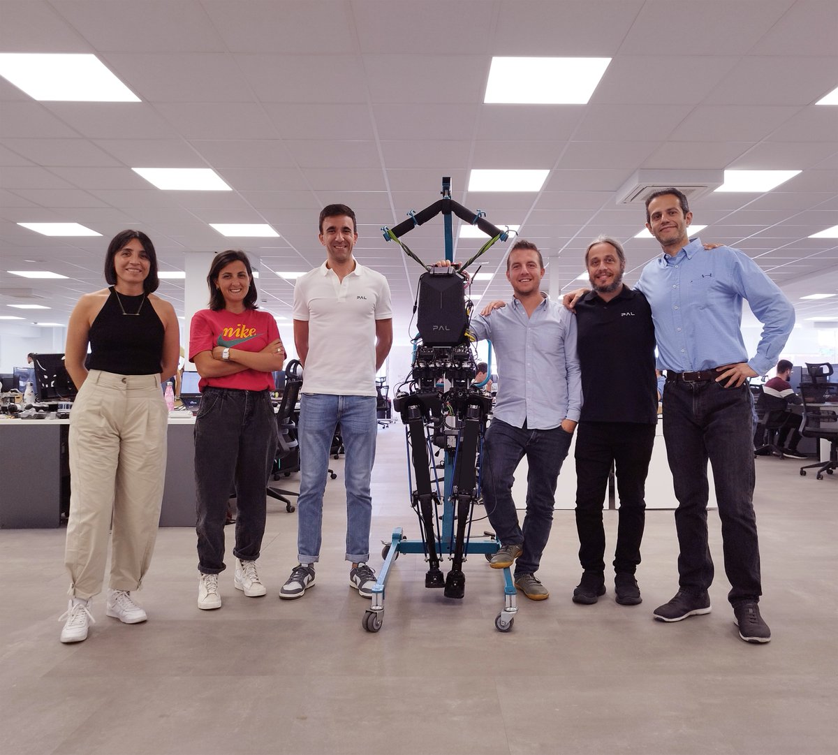 PAL Robotics (@palrobotics) on Twitter photo More highlights from the PRIMI Plenary Meeting at PAL Robotics
With Professor of Machine Intelligence at Sheffield Hallam University and the <a href="/PRIMIproject/">PRIMI Project</a> Coordinator - <a href="/ai4robots/">Alessandro Di Nuovo</a>.
It's always a pleasure having you in our office! More highlights from the PRIMI Plenary Meeting at PAL Robotics
With Professor of Machine Intelligence at Sheffield Hallam University and the <a href="/PRIMIproject/">PRIMI Project</a> Coordinator - <a href="/ai4robots/">Alessandro Di Nuovo</a>.
It's always a pleasure having you in our office!
