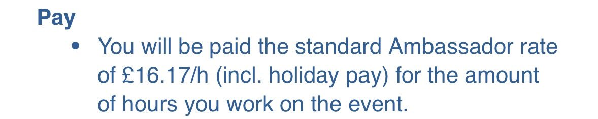 I am paid more as a student ambassador than I will be when I start working as an FY1 in August meaning I will be worse off when I graduate than I am now… #PayRestorationNow