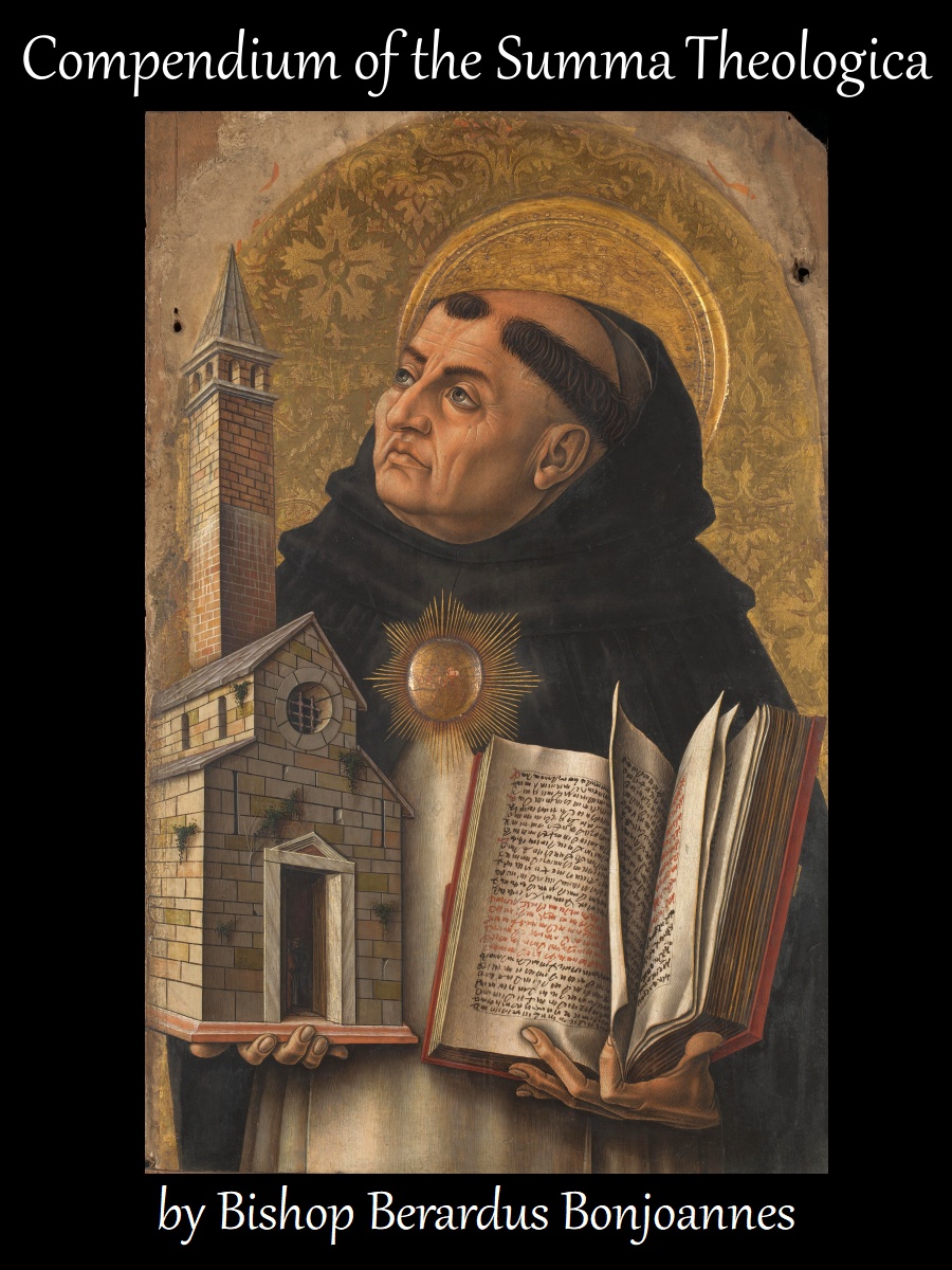 sjsoftware's tweet image. New refurb&apos;d ebook: &quot;Compendium of the Summa Theologica of Saint Thomas Aquinas&quot; by Bishop Berardus Bonjoannes. download @ archive.org/download/compe… or read online @ catholicsaints.info/compendium-of-…