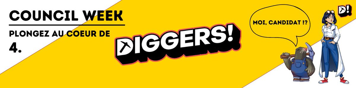 Si vous avez suivi les threads de la #councilweek, vous savez que les élections du Council TheDiggers sont en cours.

Dans ce thread on vous explique comment postuler 🤝

Mais aussi comment suivre les candidatures des candidats ✍️