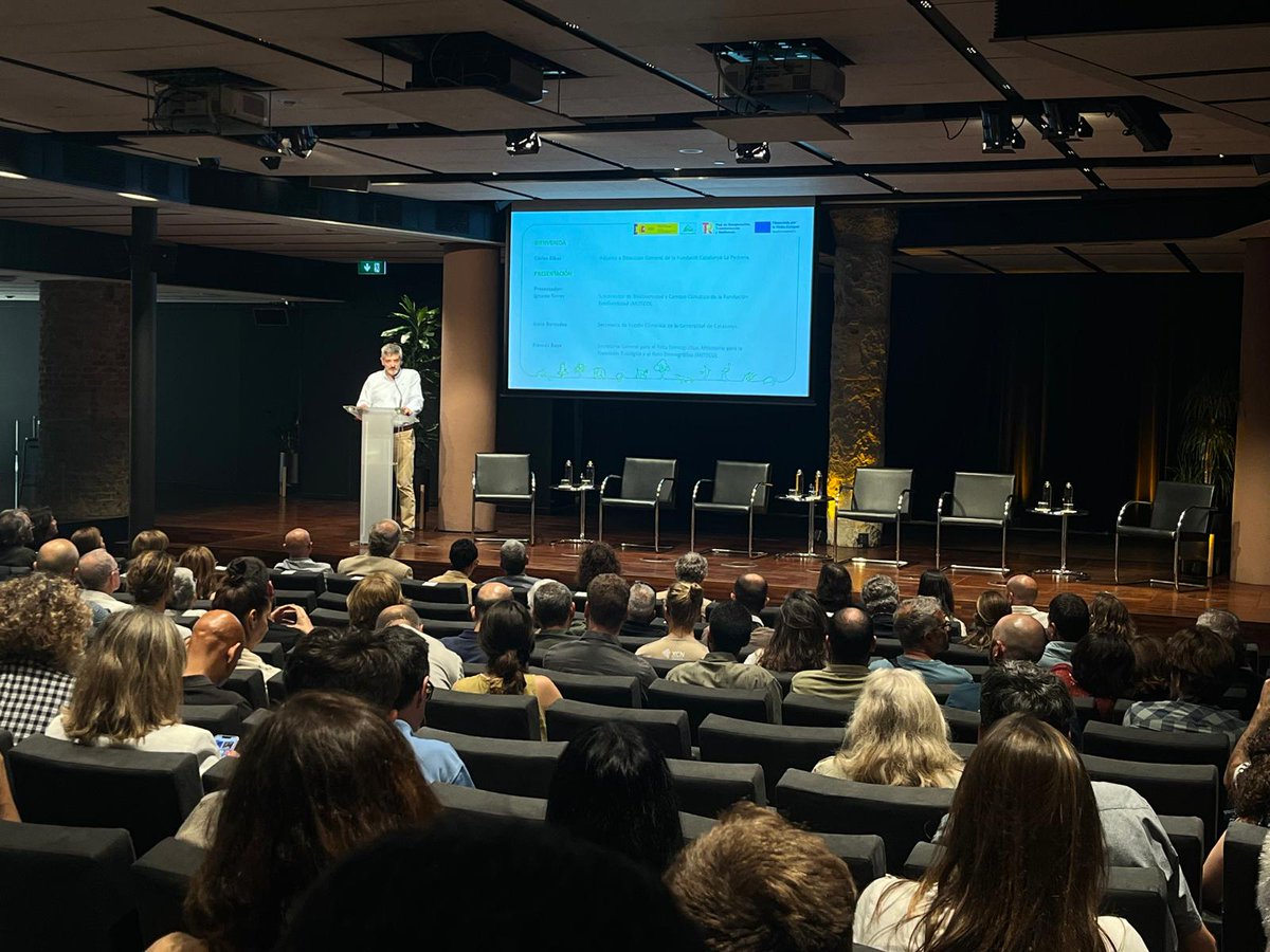 ctforestal's tweet photo. Avui participem en la trobada organitzada per @FCLP_Fundacio de presentació dels projectes d’impuls a la bioeconomia forestal de @FBiodiversidad que es desenvolupen a #Catalunya 

🙌El #CTFC participa en 9 de 15 projectes🌟

#PlanDeRecuperación #proyectosPRTR @P_Recuperacion https://t.co/o3LZfZbn0C