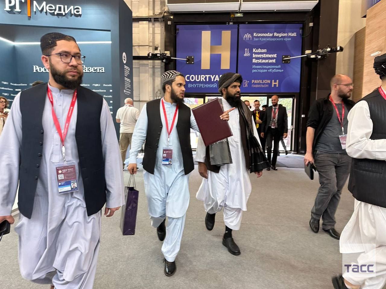 Globe Eye News on X: A Taliban delegation in St. Petersburg, Russia,  participated in the St. Petersburg Economic Forum (SPIEF 2024).  https://t.co/ttCBPjEOn0 / X