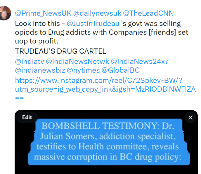 Elon1reeve96's tweet photo. @mindingottawa @Safety_Canada @PercyDowne @SenateCA @GGCanada @liberal_party @JustinTrudeau @NDP @BlocQuebecois @CPC_HQ @davidebybc @justinpjtrudeau were involved as well .
#SellOutSingh #EcoTerrorist #CrackHeadFreeland #FreeloadingFreeland #UselessDavidEby #UnelectedDavidEby #SellOutSingh #CorruptNDP #NDPCrooks #ArriveScam #LiberalTrueFringeMinority #TrudeauFailure #SoyBoyFailure @CBCNS @CBCNB https://t.co/XwQT3KtIkj